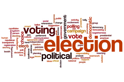 Election word cloud