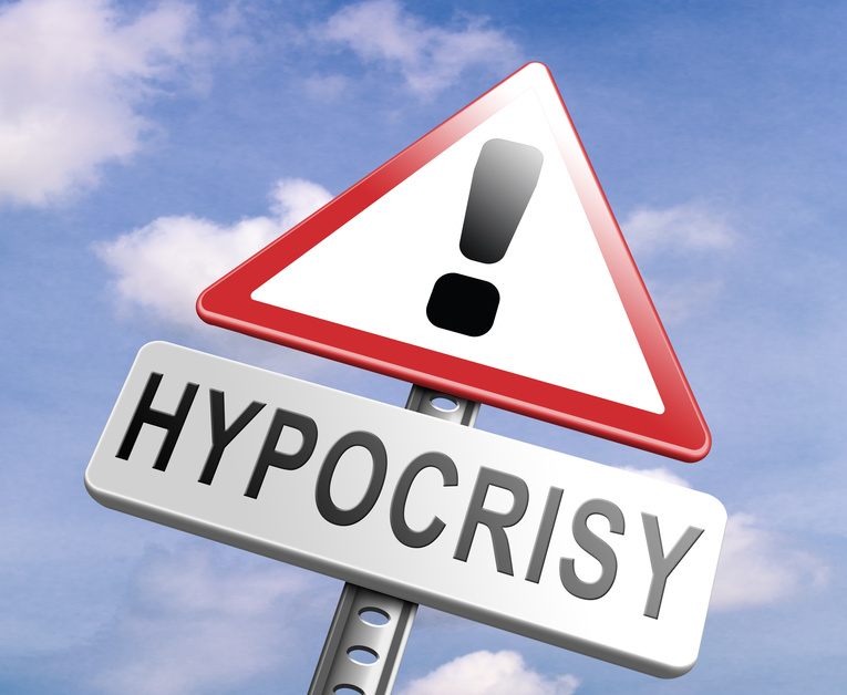 stop hypocrisy having two faces pretending and faking hypocrite