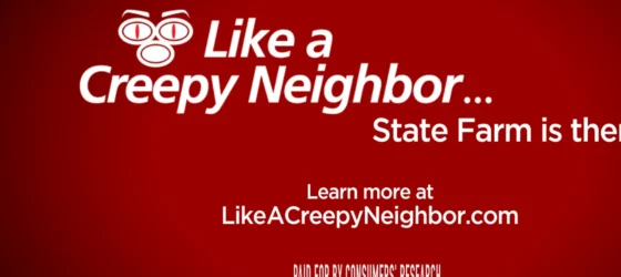 Like A Creepy Perverted Neighbor State Farm Is There