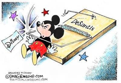 DeSantis Victorious Over Disney’s Army Of Societal Misfits – While Governor’s New Book Soars To Top Of Best Seller List