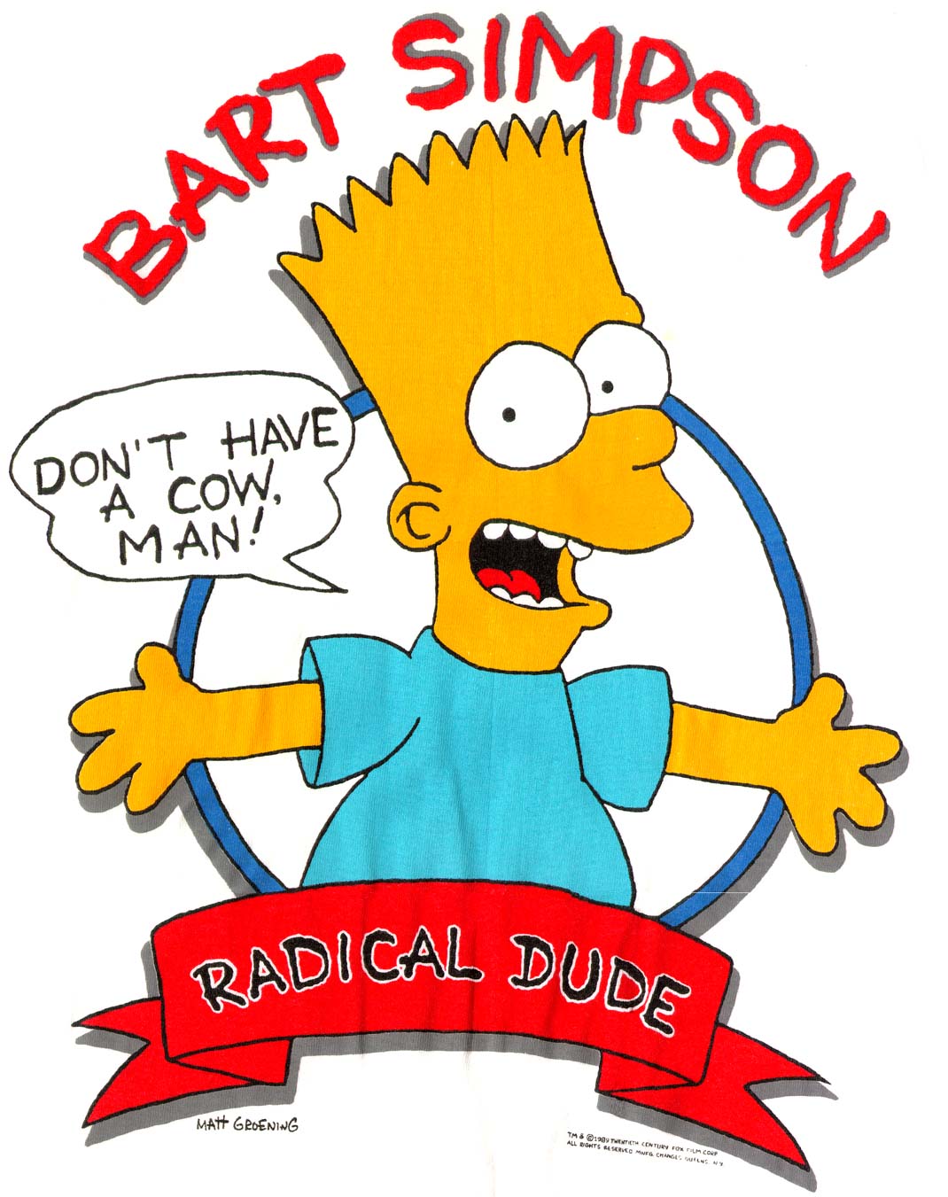 Study Says Bart Simpson Was Mistaken When He Said “Don’t Have A Cow, Man!”