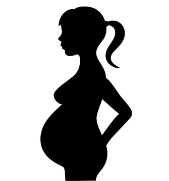 Pregnant girl vector illustration – Dave Scott Blog