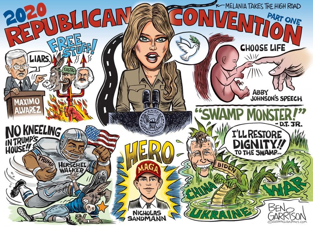 Conventions Provide Two Contrasting Views – GOP: Hope & Optimism; Dems: Gloom & Doom